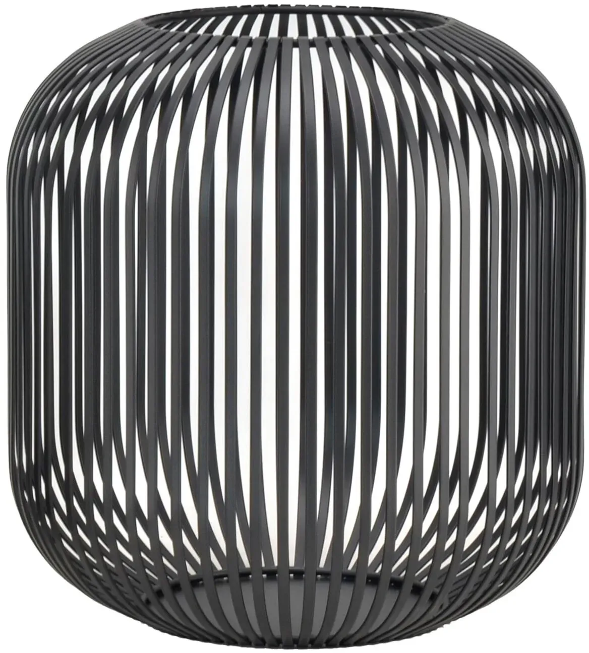 La Casa »Lunaro« Metalllaterne schwarz klein