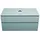 Burgbad Lin20 Waschtischunterschrank 120 x 48,7 x 66,1 cm Eisblau Matt/Anthrazitgrau