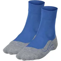 Falke Fitness Lauf Socken 2er Pack Blau/Grau 44-46