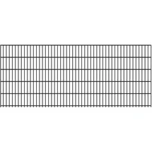 FA-Bausysteme Doppelstabmattenzaun 6/5/6 250 x 100 cm Anthrazit