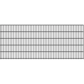 FA-Bausysteme Doppelstabmattenzaun 6/5/6 250 x 100 cm Anthrazit