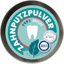 SCHETTLERs Bio-Zahnpulver Typ 1 Minze Zahnpulver 30 g