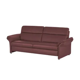 meinSofa Einzelcouch Leder 2-Sitzer Beige