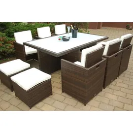 Ragnarök-Möbeldesign Ragnarök Möbel-Design Essgruppe 6+4 braun