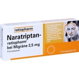 Ratiopharm Naratriptan-ratiopharm bei Migräne