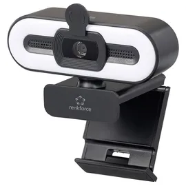 Renkforce RF-WC-190 Webcam 2592 x 1944 Pixel Klemm-Halterung, Stativgewinde, Mikrofon