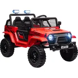 aiyaplay Elektro Kinderauto Geländewagen rot (1-tlg)