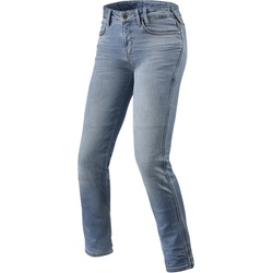 Revit Shelby Damen Motorradjeans, blau, Größe 24