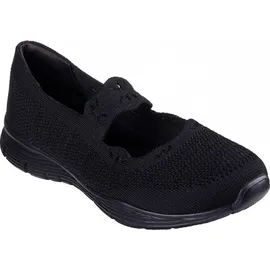 SKECHERS Sportliche Slipper schwarz, 39 EU - Gr.: