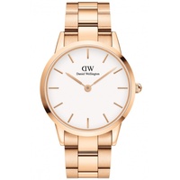 Daniel Wellington -Iconic Link roségold white 40mm- DW00100343