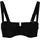 lscn by lascana Bikini-Top Damen Schwarz 40 Cup B