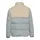 Karl Kani Retro Denim Teddy Puffer Jacket light dirty blau 32