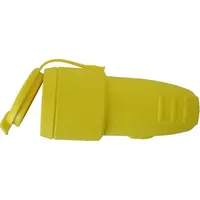 N & L 17158 Schutzkontaktkupplung Gummi 230 V Gelb