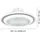 EGLO Albufeira Deckenventilator 0 cm Grau/Weiß