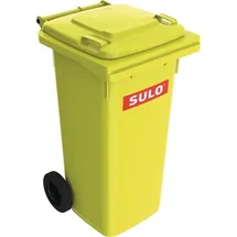 Sulo Müllgroßbehälter 120l HDPE gelb fahrbar,n.EN 840 SULO