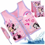 Bestway Schwimmweste Bestway Minnie Maus Schwimmweste & Schwimmflügel Set 2-in-1