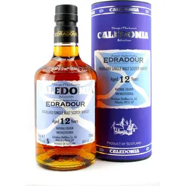 Edradour 12 Years Old Caledonia Highland Single Malt Scotch 46% vol 0,7 l Geschenkbox