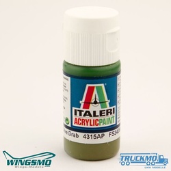 Italeri Acrylfarbe Braunoliv matt 20ml 4315