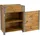 Dobar Rollbares Hochbeet 60 x 40 x 80 cm Grau-Braun