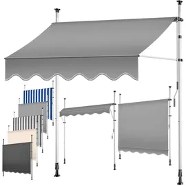 Kesser Klemmmarkise 200 cm grau