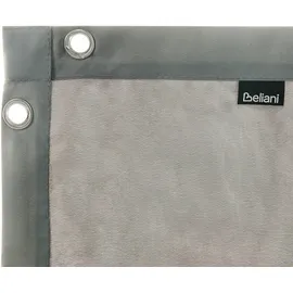 Beliani Vimino 2,94 x 2,82 m Grau/Schwarz