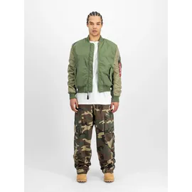 Alpha Industries Ma-1 Camo Jacke sage L