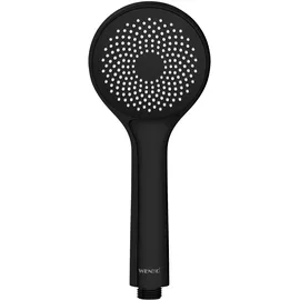 Wenko Handbrause ABS Kunststoff 9,5 x 9,5 cm Schwarz