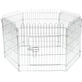 Kerbl Freilaufgehege 6-eckig (Gehege für Kleintiere, 56,5x56,5 cm,
