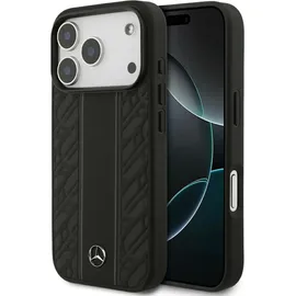 Mercedes-Benz iPhone 17 Pro Leder Case mit MagSafe schwarz