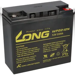 Kung Long WP22-12N 12V 22Ah Batterie AGM Blei Akku wartungsfrei zyklisch