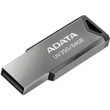 ADATA AUV350-64G-RBK UV350 USB-Stick (64 GB, USB 3.2, Gen1) silberfarben