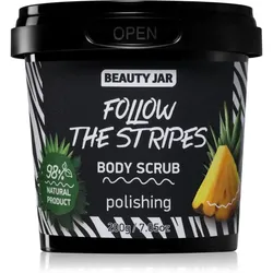 Beauty Jar Follow The Stripes Körperpeeling mit Kokosöl 200 g
