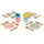 Janod 20-teiliges Service Holz Design Retro (J06600)