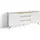byLIVING Sideboard Valentin 180 x 80 x 38 cm Weiß / Artisan Eiche hell-braun