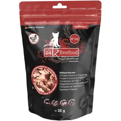 Catz finefood Purrrrly 35 Gramm Katzensnacks ZOO no 103 huehnerherzen b 3