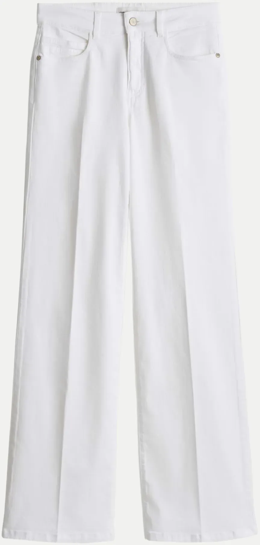 Jeans Wide Leg Weiß 44 L30