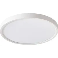 LINDBY Smart LED-Deckenleuchte Deika, Ø 30 weiß, Tuya