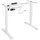 Tectake Tischgestell elektrisch höhenverstellbar 85 - 129 x 65 x 71 - 121 cm