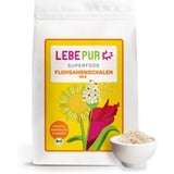 Lebepur BIO Flohsamenschalen MIX 500g, Kulturen Komplex mit 100 Mrd. KBE/g - Bakterienstämme ohne Inulin, mit Milchsäurekulturen, hoher Ballaststoffgehalt 82g pro 100g