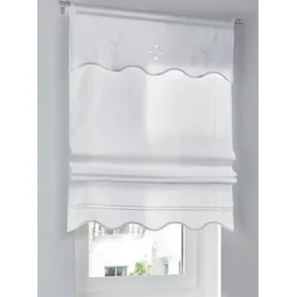 Heine Bändchenrollo 140 x 130 cm weiß