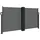 vidaXL Seitenmarkise Ausziehbar 120 x 600 cm Anthrazit Polyester