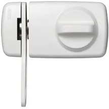 ABUS 7010 W Zusatzschloss Weiß