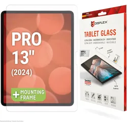 E.V.I. Displex Tablet Glass (9H) für Apple iPad Pro 13'' (2024), Eco-Montagerahm