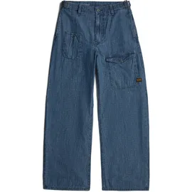 G-Star Belted Cargo Loose 2.0 Jeans - Mittelblau - Damen, - 28-30
