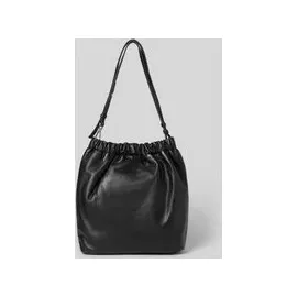 Liebeskind Berlin Cloud Hobo Bag Leder/ Baumwolle Black