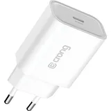 Crong USB-C Power Delivery 20W Wandladegerät Weiß