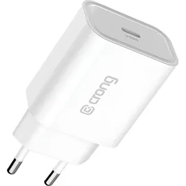 Crong USB-C Power Delivery 20W Wandladegerät Weiß