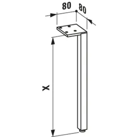 Laufen Pro s Füße H4830950950041