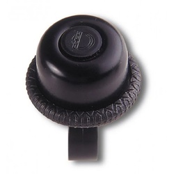 REICH CYCLE-BELLS Fahrradklingel Mini-Drehglocke Alu, Ø 22,0 – 27,0 mm schwarz