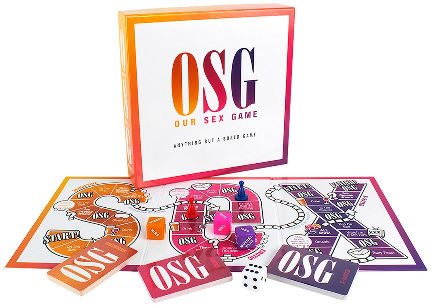 OSG Our Sex Game Brettspiel - Bunt - Bunt